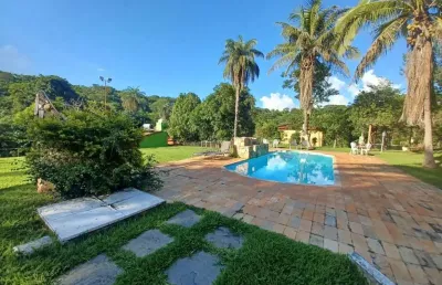 Chácara com 5 dormitórios à venda, 5283 m² por r$ 1.550.000,00 - moradas da lapinha - lagoa santa/mg