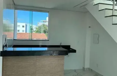 Cobertura com 2 quartos à venda na Rua Terezinha Lopes de Azevedo, Planalto, Belo Horizonte