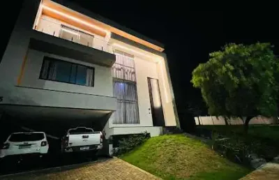 Casa com 4 dormitórios à venda, 397 m² por r$ 3.980.000,00 -  condomínio alphaville  - vespasiano/mg