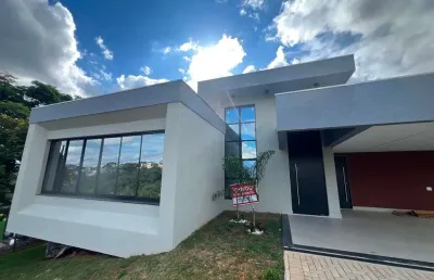 Casa com 4 dormitórios à venda, 279 m² por r$ 2.190.000,00 - condomínio real monte ville - lagoa santa/mg