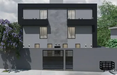 Apartamento com 3 quartos à venda na Rua João Barbosa da Fonseca, Nazia, Vespasiano