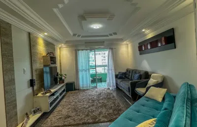 Lindo apartamento vista mar alto padrão canto do forte