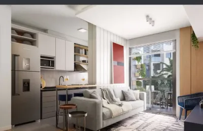 Apartamento com sacada gourmet | entrada em até 48x | entrega dez/25parcelas a entrada.