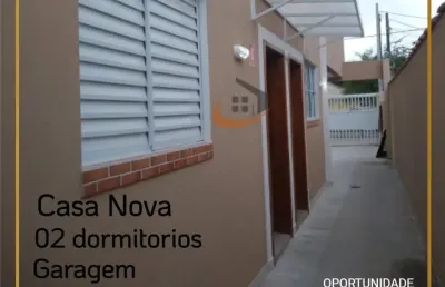 Casa sobreposta alta nova com 02 dormitórios em são vicente - sp