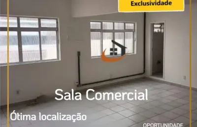 Sala comercial com 1 sala à venda na Avenida Affonso Penna, Boqueirão, Santos