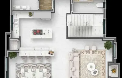 Casa 6 quartos sendo 4 suítes para venda no bairro aspen mountain em gramado
