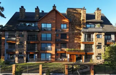 Apartamento 2 quartos sendo 2 suítes para venda no bairro planalto em gramado