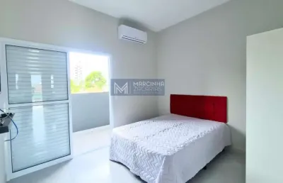 Flat com 1 quarto, para locação no aruan, caraguatatuba/sp
