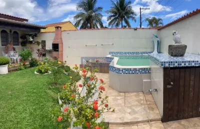 Casa à venda em caraguatatuba, porto novo, com 3 quartos, 180,97m²
