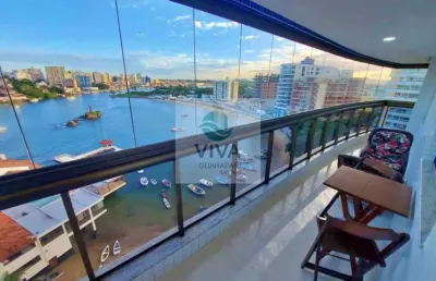 Apartamento mobiliado composto por 3 quartos com área de lazer completa à venda na praia do morro, guarapari-es - realize negócios imobiliários.