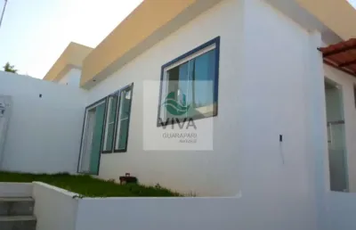 Casa linear nova composto por 2 quartos com área de lazer á venda no bairro n. sra. fátima, guarapari-es - realize negócios imobiliários.