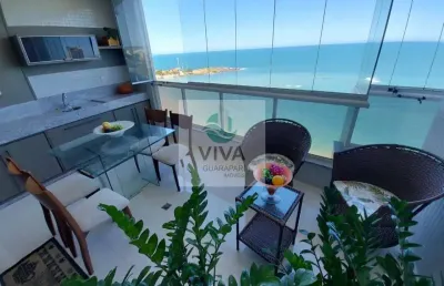 Apartamento composto por 4 suítes com  área de lazer completa á venda no centro, guarapari-es - realize negócios imobiliários.