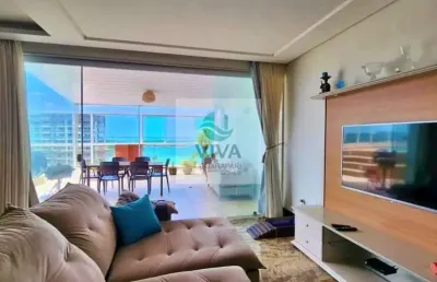 Cobertura duplex composta por 4 quartos á venda na praia do morro, guarapari-es
