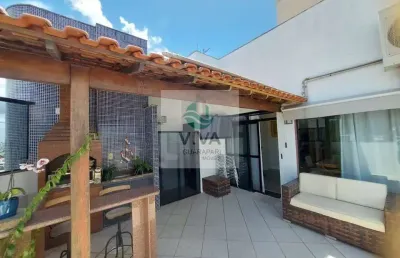 Cobertura composta por 3 quartos + dependência de empregada á venda no centro, guarapari-es - realize negócios imobiliários.