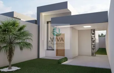 Casas composta por 3 quartos á venda em santa monica, guarapari-es