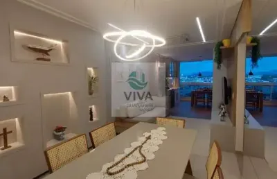 Apartamento finamente mobiliado com 3 quartos à venda na praia do morro em guarapari-es - realize negócios imobiliários.