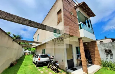 Casa duplex composta por 3 quartos á venda em santa rosa, guarapari-es