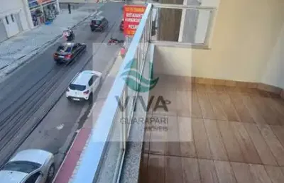 Apartamento de frente para rua à venda na praia do morro, guarapari-es.