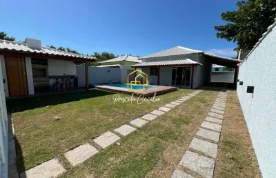 Casa em condomínio fechado com 2 quartos à venda na Rua Orlando Bragança, 14, Unamar, Cabo Frio