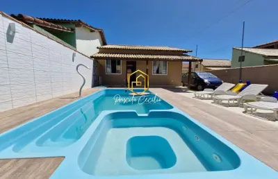 Casa em condomínio fechado com 2 quartos à venda na Rua das Pacas, Nova Califórnia (Tamoios), Cabo Frio