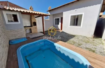 Casa em condomínio fechado com 2 quartos à venda na Rua das Pacas, Nova Califórnia (Tamoios), Cabo Frio