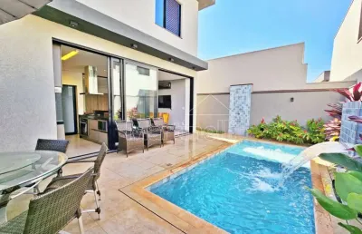 Sobrado à venda no condomínio vivendas da mata residencial, próximo ao shopping iguatemi - ribeirão preto/sp.