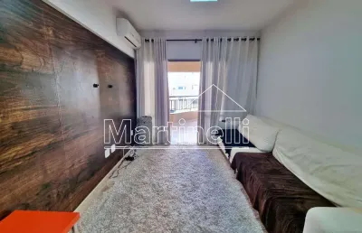 Apartamento mobiliado à venda no condomínio bahamas, próximo ao parque carlos raya - ribeirão preto/sp.