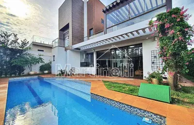 Sobrado à venda no condomínio alphaville ii, próximo ao ribeirão shopping - ribeirão preto/sp