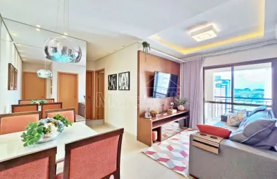 Apartamento mobiliado de 72m² para venda e locação, próximo à avenida portugal - ribeirão preto/sp.