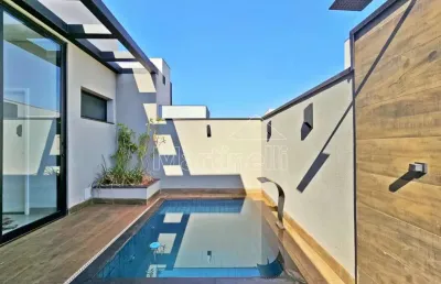 Casa térrea à venda no condmínio vivendas da mata, próximo ao shopping iguatemi - ribeirão preto/sp