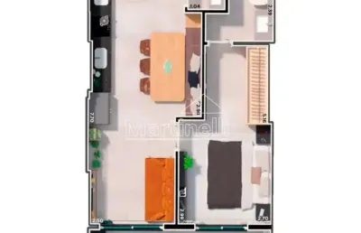 Apartamento à venda no edifício ribeirânia garden smart garden, próximo à unaep - ribeirão preto/sp