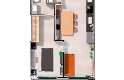 Apartamento à venda no edifício ribeirânia garden smart garden, próximo à unaep - ribeirão preto/sp