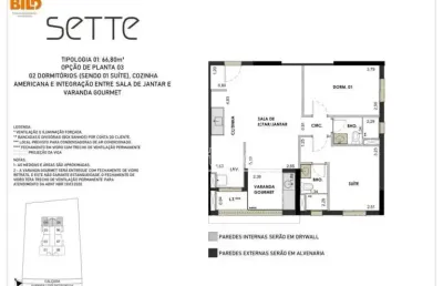 Apartamento com 2 quartos à venda no Quinta da Primavera, Ribeirão Preto 