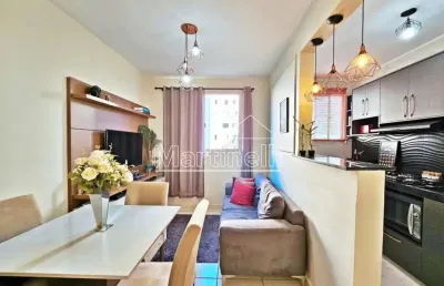 Apartamento à venda no condomínio mirante sul resort, próximo ao jaú serve supermercado - ribeirão preto/sp.