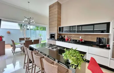 Casa térrea à venda no condomínio villa romana i, próximo ao novo shopping - ribeirão preto/sp.
