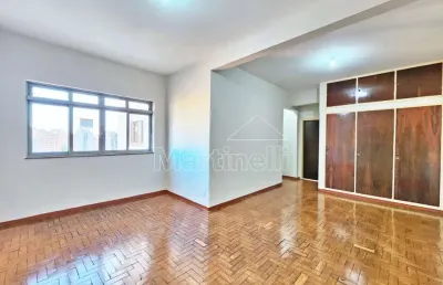 Apartamento de 113m² de área útil para locação no edifício casa de portugal, próximo a praça xv de novembro - bairro centro, ribeirão preto/sp.