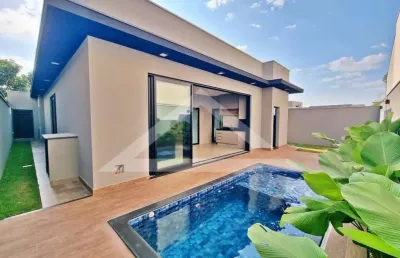Casa térrea à venda no condomínio quinta dos ventos, próximo ao shopping iguatemi - ribeirão preto/sp.
