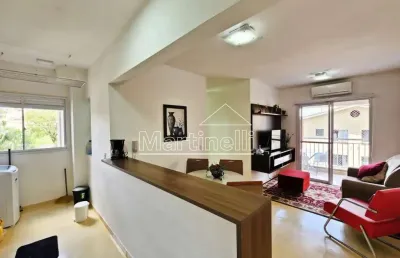 Apartamento mobiliado de 67m² de área útil à venda, próximo a avenida professor joão fiúsa, ribeirão preto/sp.
