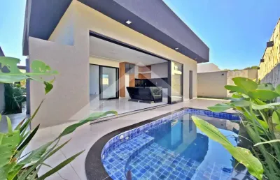 Casa térrea à venda no condomínio alto do castelo residencial, próximo a fazenda santa maria - ribeirão preto/sp.
