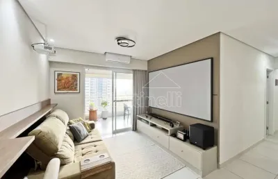 Apartamento para locação no edifício upper ribeirão, próximo ao shopping plaza mirante sul - ribeirão preto/sp.
