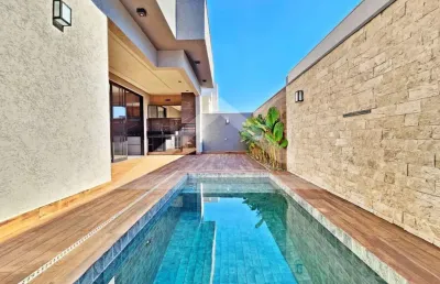 Casa térrea à venda no condomínio vivendas da mata, próximo ao shopping iguatemi - ribeirão preto/sp.