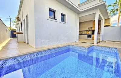 Casa térrea para venda e locação no condomínio villa romana i, próximo ao novo shopping - ribeirão preto/sp.
