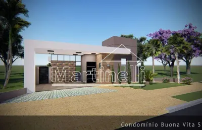 Casa térrea à venda no condomínio terras de siena, próximo ao shopping iguatemi - ribeirão preto/sp.