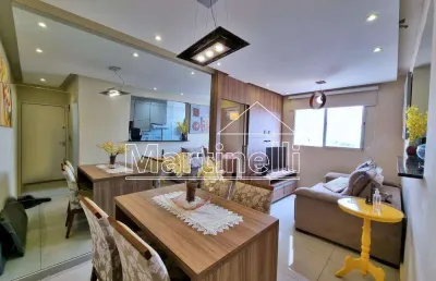 Apartamento à venda no condomínio mirante sul resort, próximo ao jaú serve supermercado - ribeirão preto/sp.