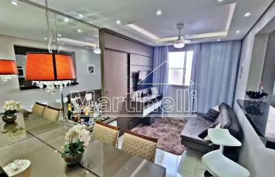 Apartamento à venda no condomínio mirante sul resort, próximo ao shopping plaza mirante sul - ribeirão preto/sp.