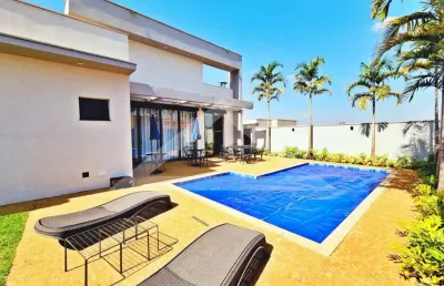 Casa térrea à venda no condomínio reserva santa luisa, próximo ao ribeirão shopping - ribeirão preto/sp.