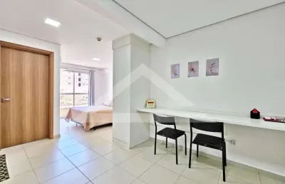 Flat para locação no edifício monte santo, próximo a verace pizzaria - ribeirão preto/sp.