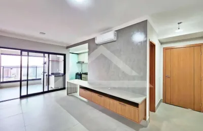 Apartamento para locação no edifício authoria fascínio, próximo ao parque olhos d`água - ribeirão preto/sp.