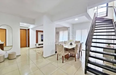 Cobertura mobiliada de 212m² para locação - excelente localização no jardim botânico, ribeirão preto/sp.