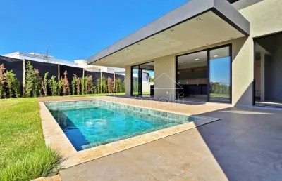 Casa térrea à venda no condomínio terras de florença, próximo ao shopping iguatemi - ribeirão preto/sp.